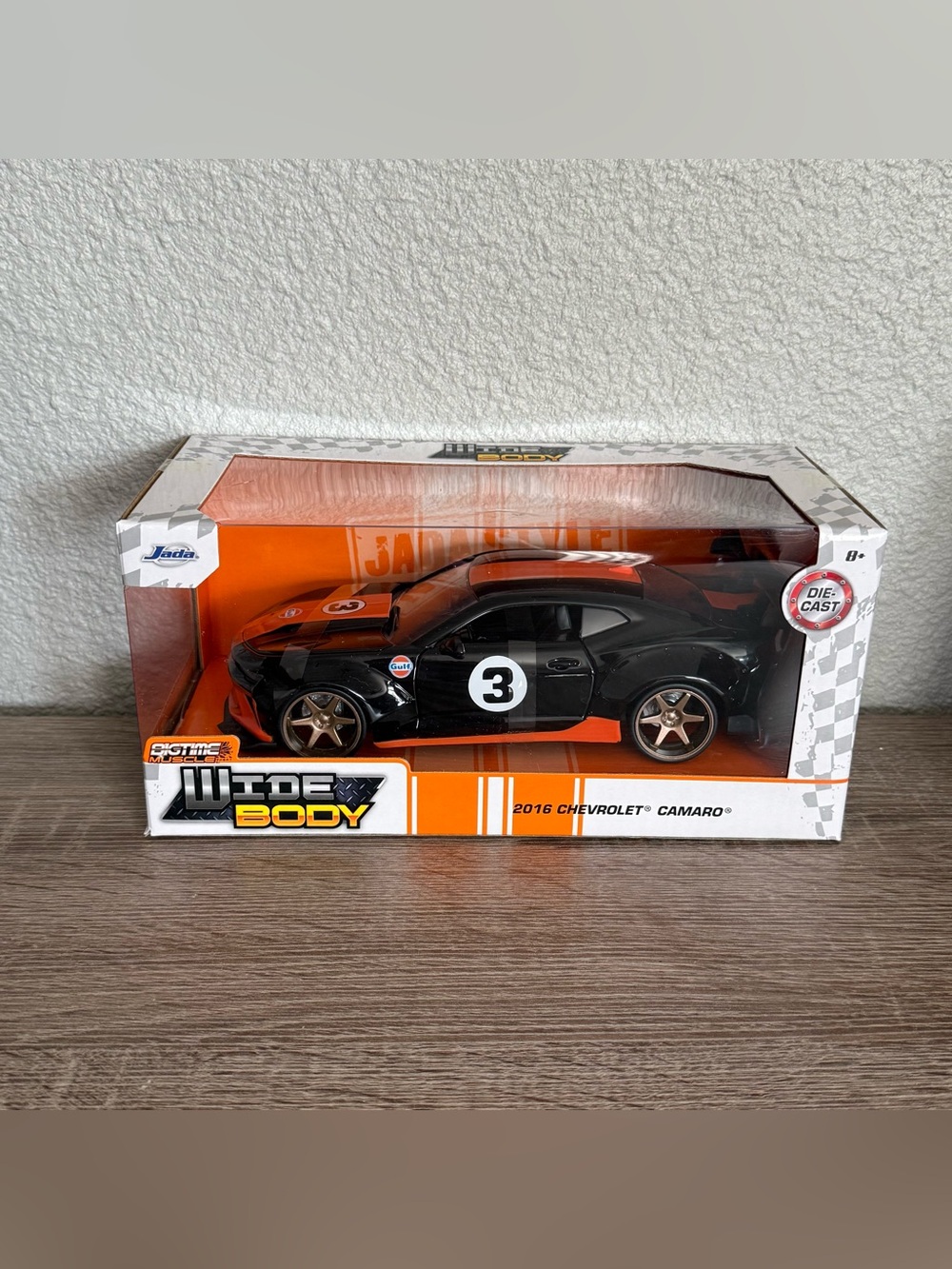 Jada GULF Camaro black new in box